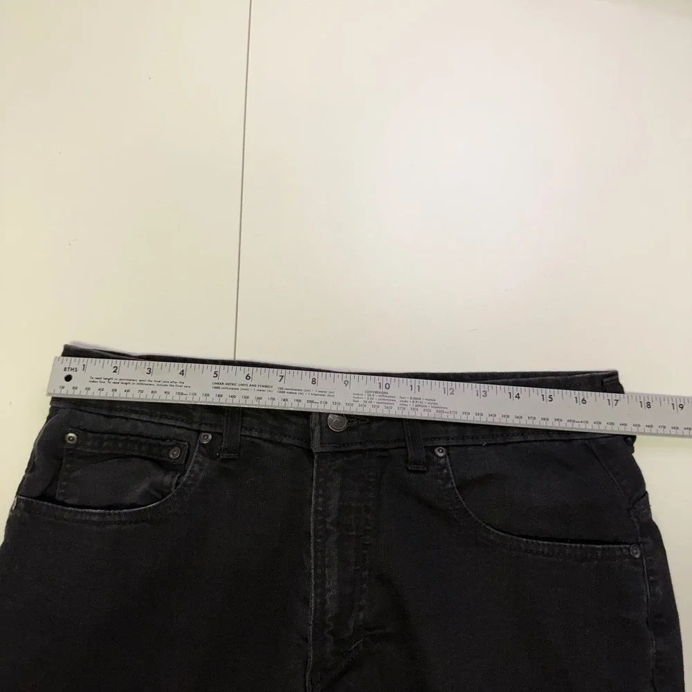 Origin USA Delta-68 Men Black Performance Stretch Denim Jeans Size 34  Maine USA